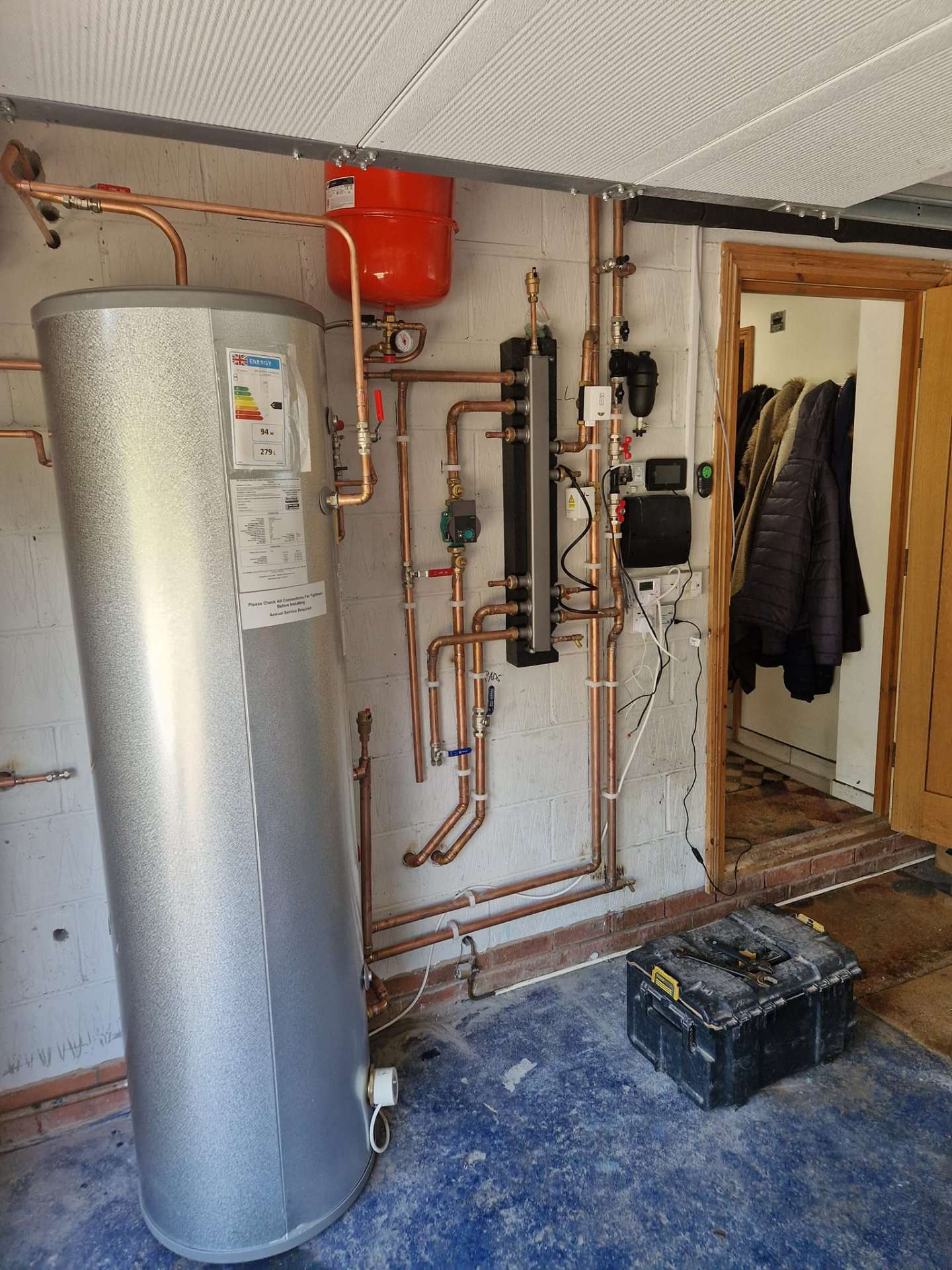 Water heaters and piping system